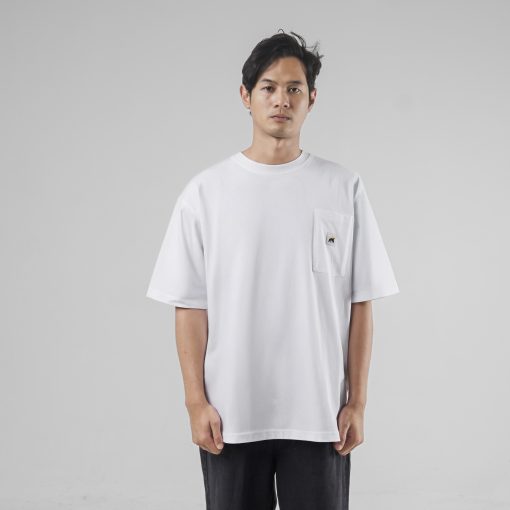 House of Smith Kaos Oversize Pria - Box Oversize White #7 - Oversize T Shirt - Image 3