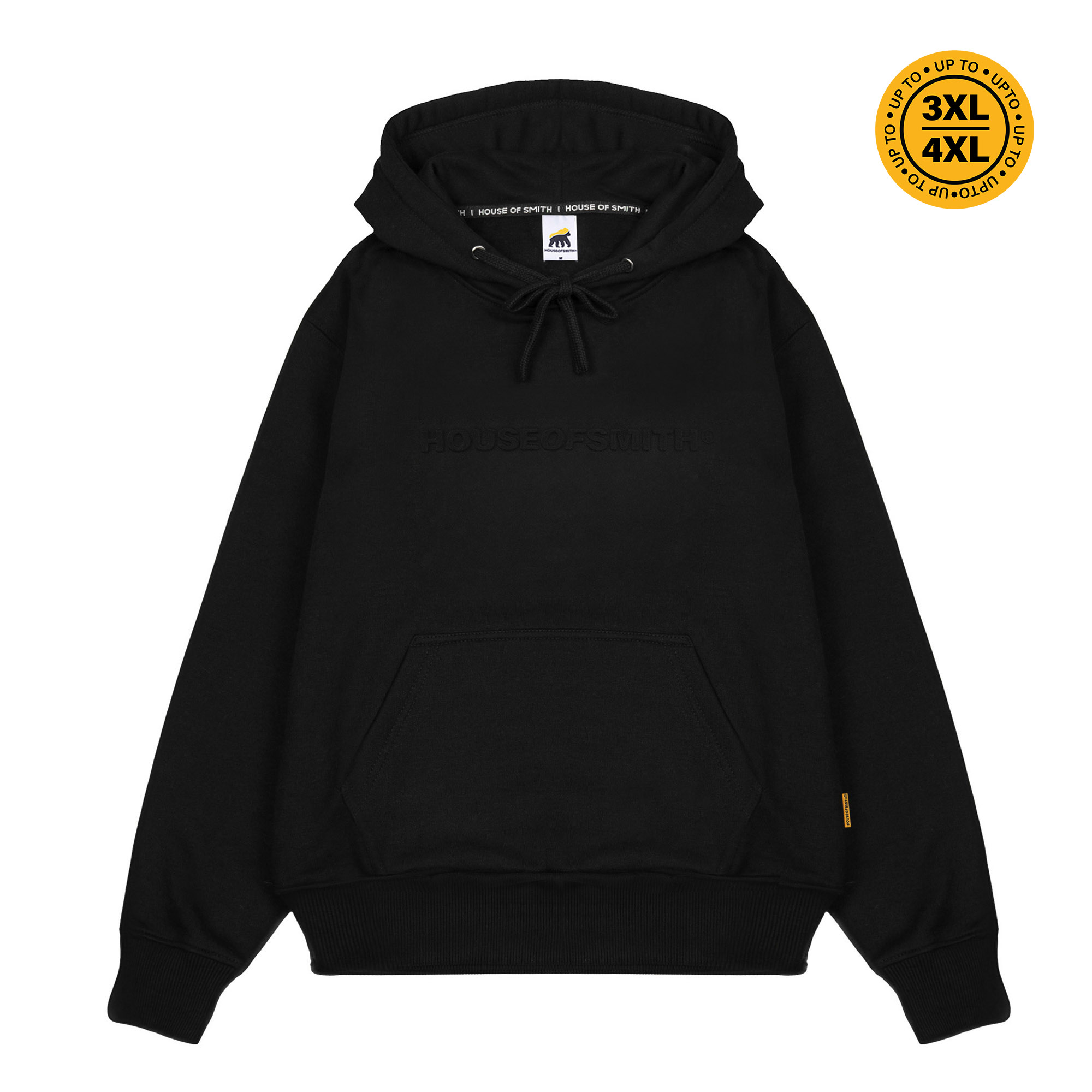 House of Smith Sweater Hoodie Pria - Honof Black #7