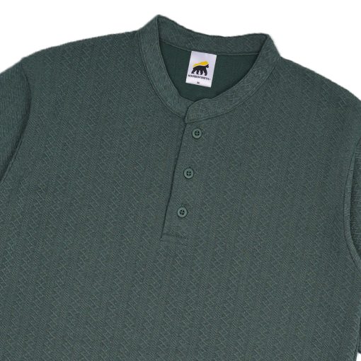 House of Smith Polo Shirt - Leisure Jade Green #2 - Kaos Polo Pria - Image 3