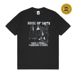House of Smith Kaos Pria Lengan Pendek - Reader Leader Regular #8 - T Shirt