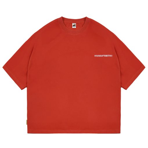 House of Smith Kaos Boxy Pria - Type Boxy Fit Heavyweight T TShirt 16S - Boxy T Shirt