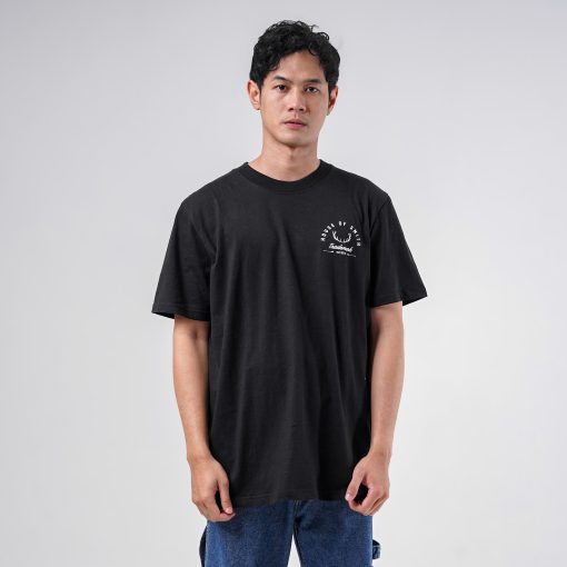 House of Smith Kaos Pria Lengan Pendek - Trademark Black #10 - T Shirt - Image 6