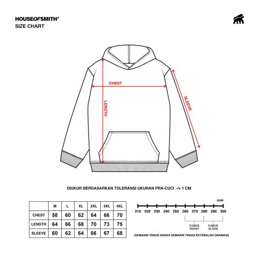 House of Smith Sweater Hoodie Pria - Hos Essential - Image 6