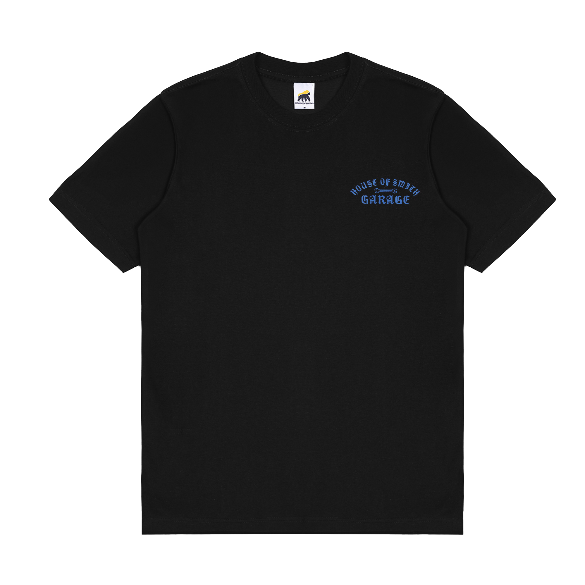 House of Smith Kaos Pria Lengan Pendek - Hos Garage Black #11 - T Shirt - Image 3