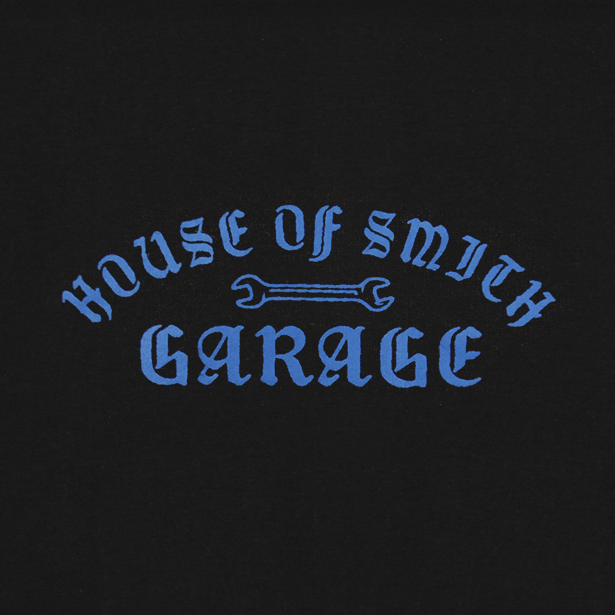 House of Smith Kaos Pria Lengan Pendek - Hos Garage Black #8 - T Shirt - Image 5