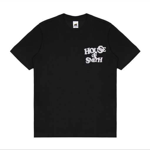 House of Smith Kaos Pria Lengan Pendek - Knowledge Black #5 - T Shirt - Image 3