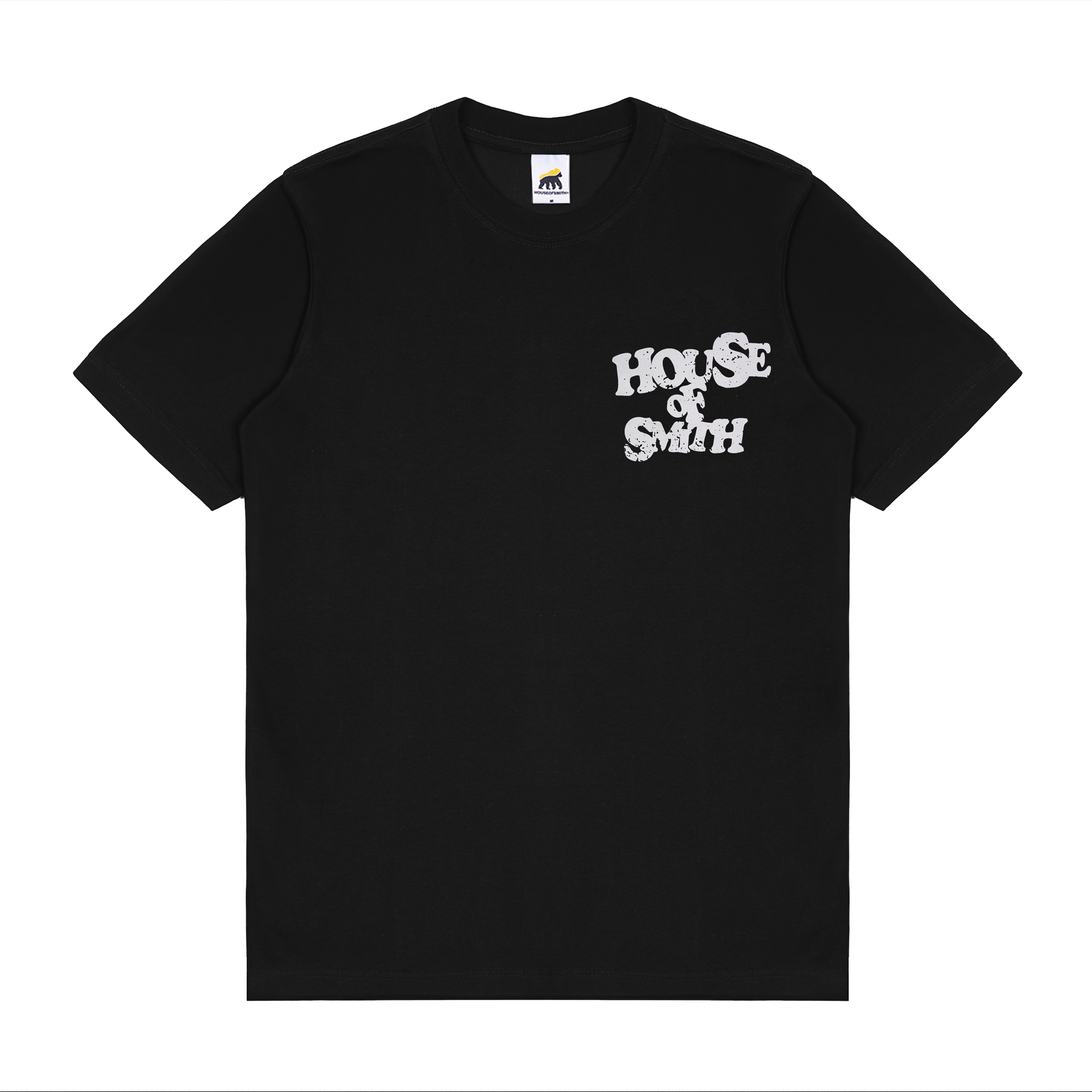 House of Smith Kaos Pria Lengan Pendek - Knowledge Black #9 - T Shirt - Image 3