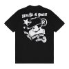 House of Smith Kaos Pria Lengan Pendek - Knowledge Black #5 - T Shirt
