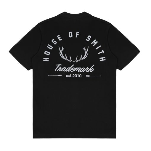 House of Smith Kaos Pria Lengan Pendek - Trademark Black #10 - T Shirt - Image 2