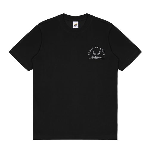 House of Smith Kaos Pria Lengan Pendek - Trademark Black #10 - T Shirt - Image 3