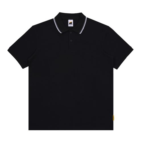 House of Smith Polo Shirt - Union Polo Black #2 - Kaos Polo Pria