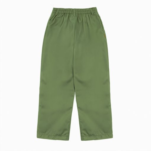 House of Smith Celana Wide Pleated - Wide Pleated Pants Olive - Image 5