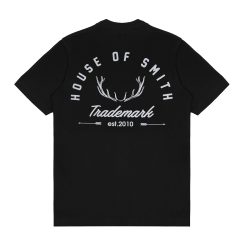 House of Smith Kaos Pria Lengan Pendek - Trademark Black #10 - T Shirt