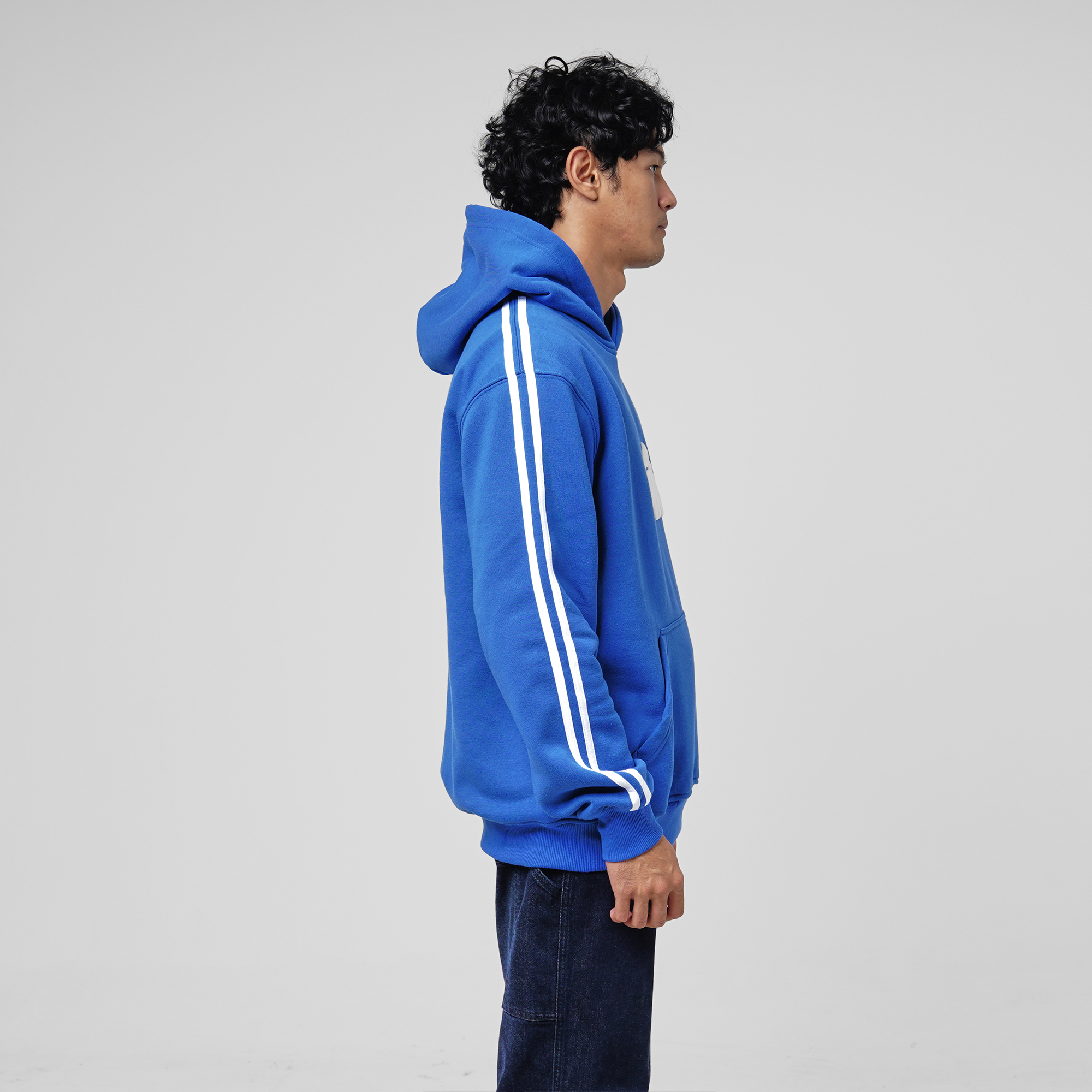 House of Smith Sweater Hoodie Pria - Striped Blue #2 - Image 6