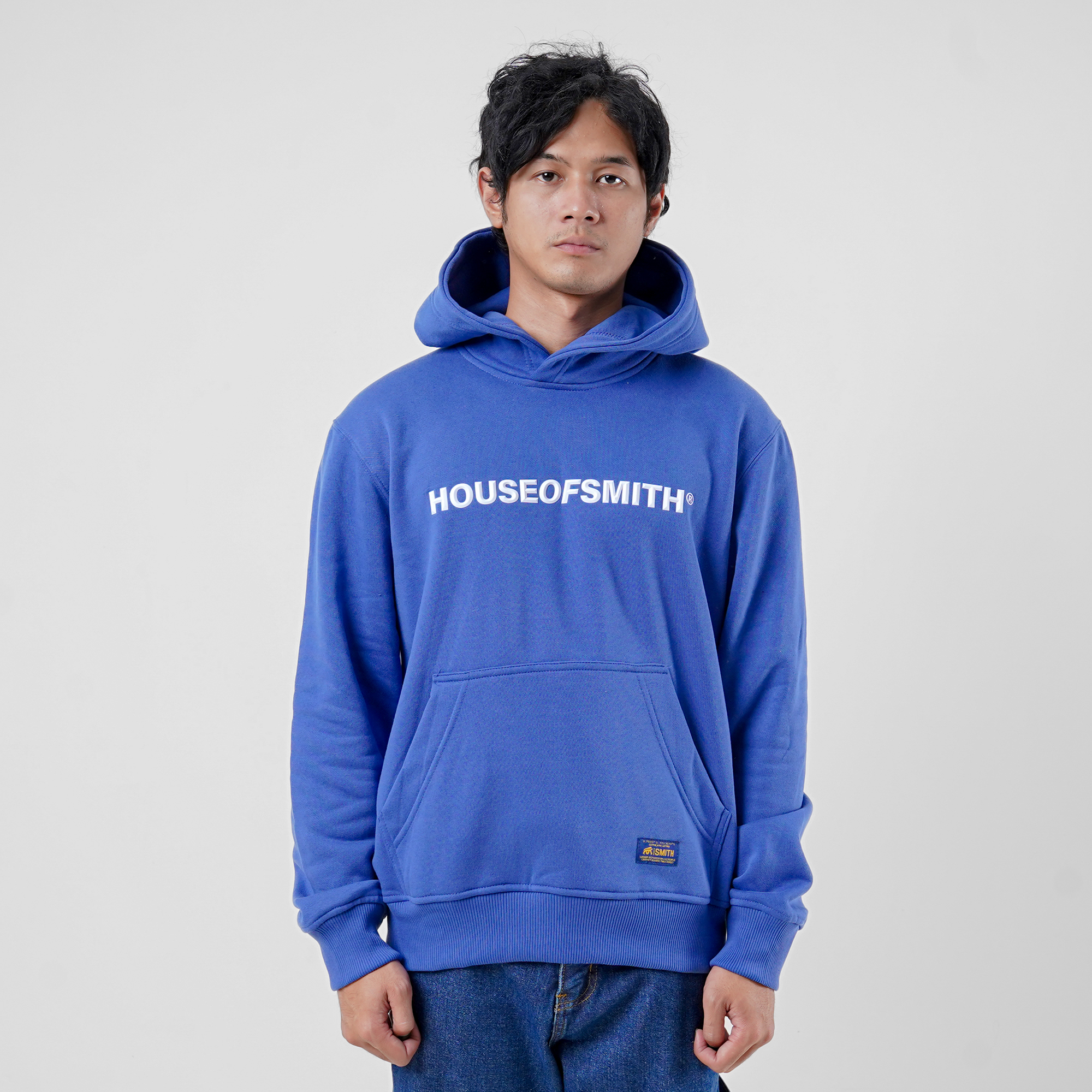 House of Smith Sweater Hoodie Pria - Flocks Blue - Image 5