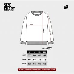 House of Smith Sweater Crewneck Boxy Pria - Book Test Crewneck - Image 5