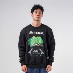 House of Smith Sweater Crewneck Boxy Pria - Book Test Crewneck - Image 4