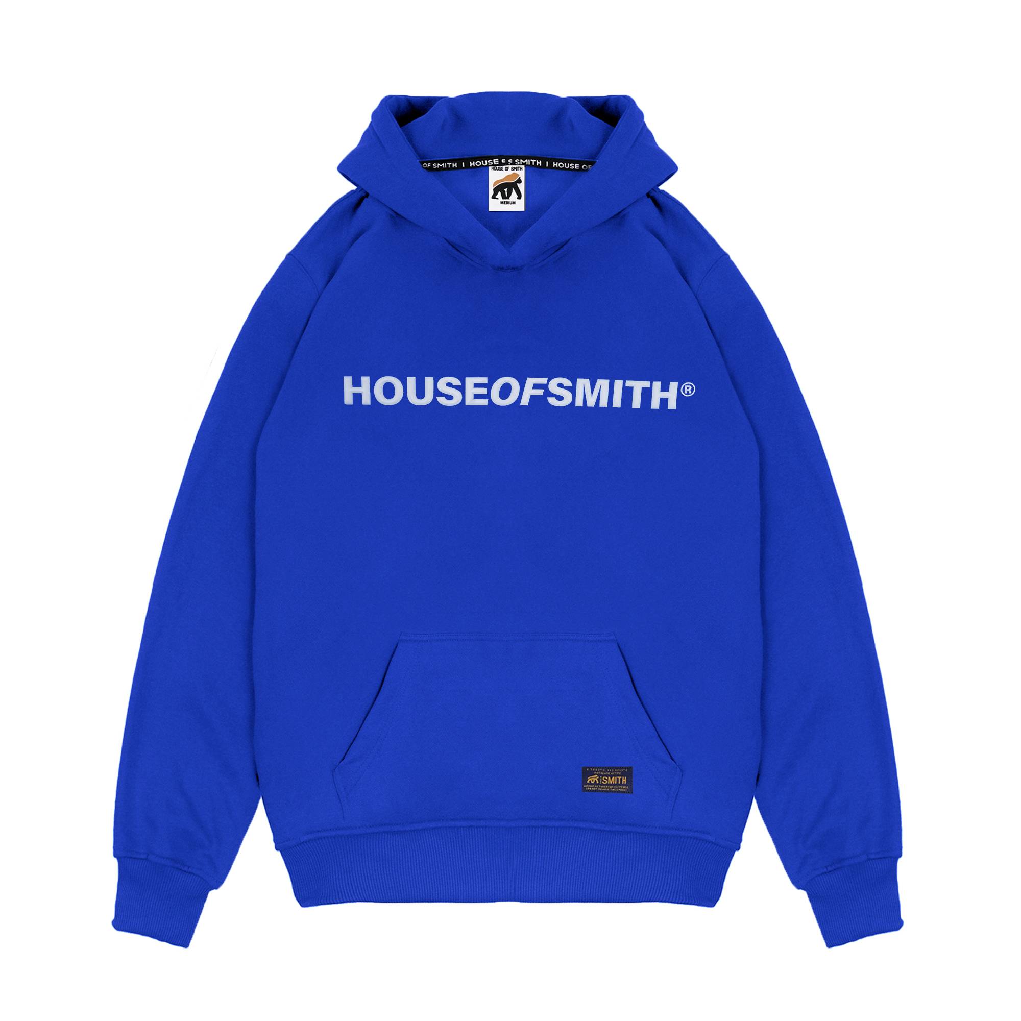 House of Smith Sweater Hoodie Pria - Flocks Blue