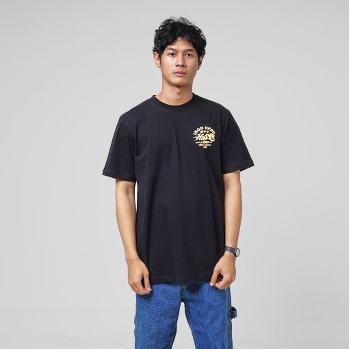 House of Smith Kaos Pria Lengan Pendek - Iron Head Black #6 - T Shirt - Image 5