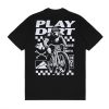 House of Smith Kaos Pria Lengan Pendek - Playdirt Black #4 - T Shirt