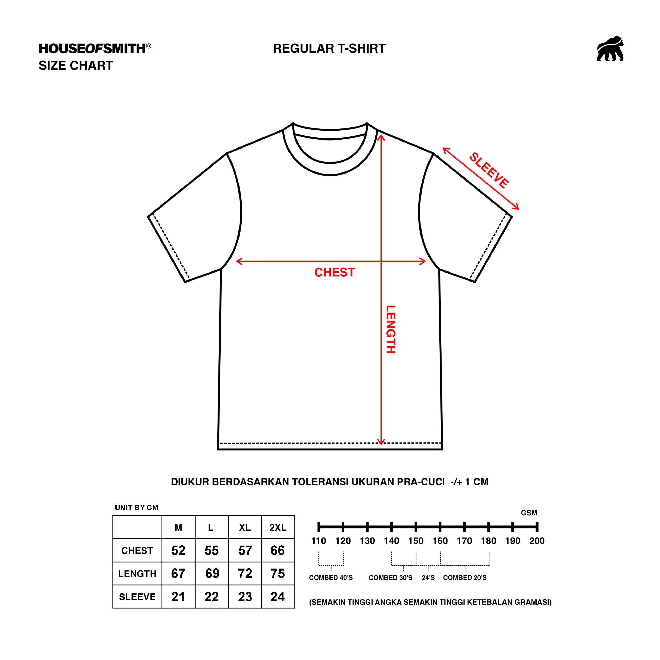 House of Smith Kaos Pria Lengan Pendek - Time Table Black #3 - T Shirt - Image 7