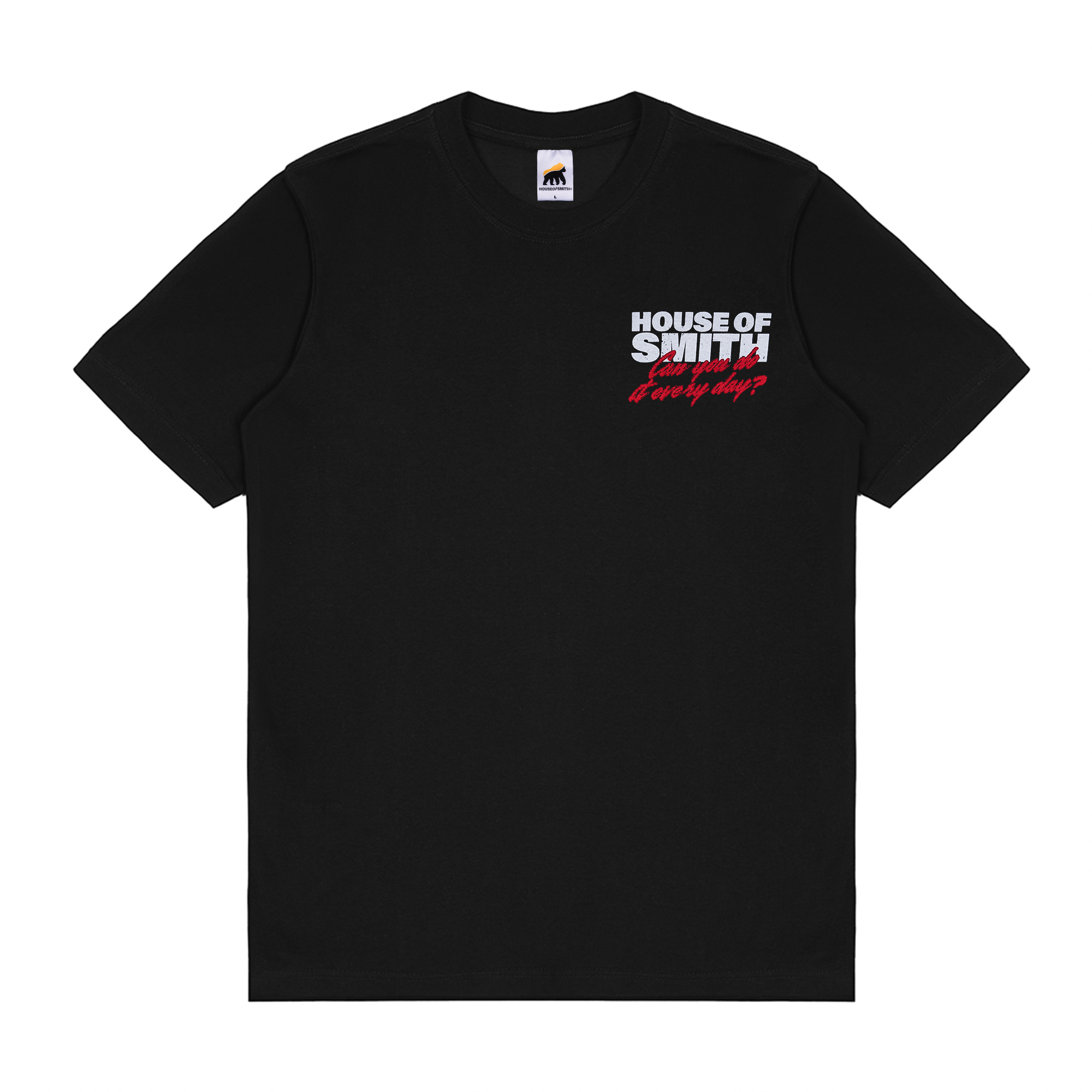 House of Smith Kaos Pria Lengan Pendek - Time Table Black #3 - T Shirt - Image 2