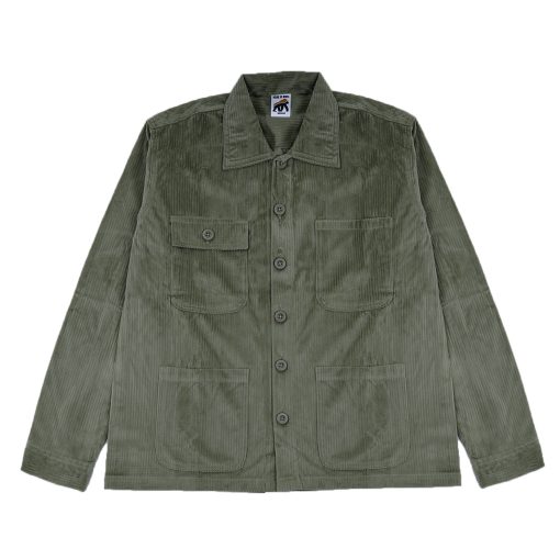 House of Smith Jaket Pria - Forge Cord Jacket Sage - Trucker Jacket