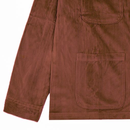 House of Smith Jaket Pria - Forge Cord Jacket Camel - Trucker Jacket - Image 3