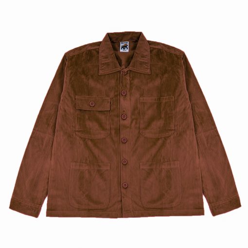 House of Smith Jaket Pria - Forge Cord Jacket Camel - Trucker Jacket