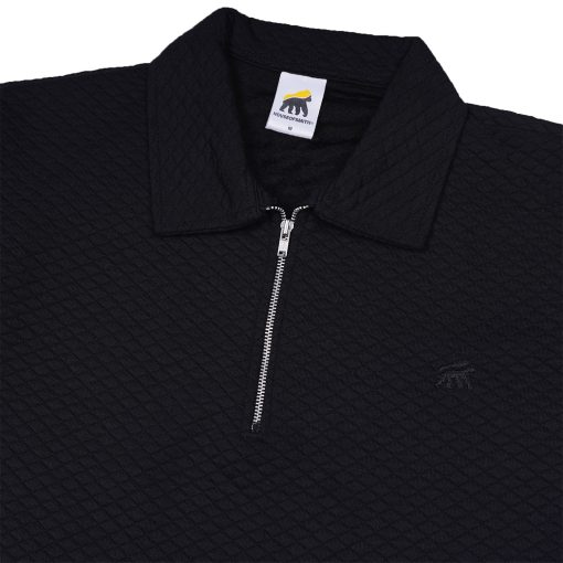 House of Smith Polo Shirt - Ness Black #3 - Kaos Polo Pria - Image 3