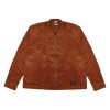 House of Smith Jaket Pria - Cord Master Jacket Zipper Camel - Trucker Jacket