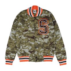 House of Smith Jaket Varsity Pria - Pixel Camo Varsity - Jacket