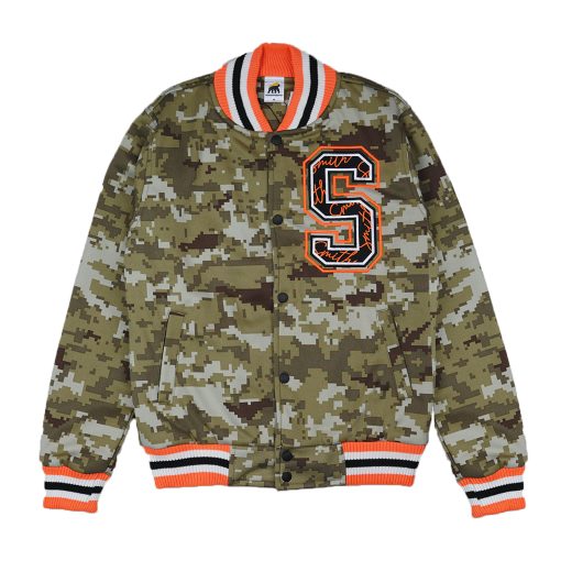 House of Smith Jaket Varsity Pria - Pixel Camo Varsity - Jacket