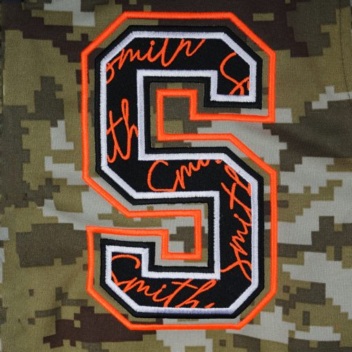House of Smith Jaket Varsity Pria - Pixel Camo Varsity - Jacket - Image 3