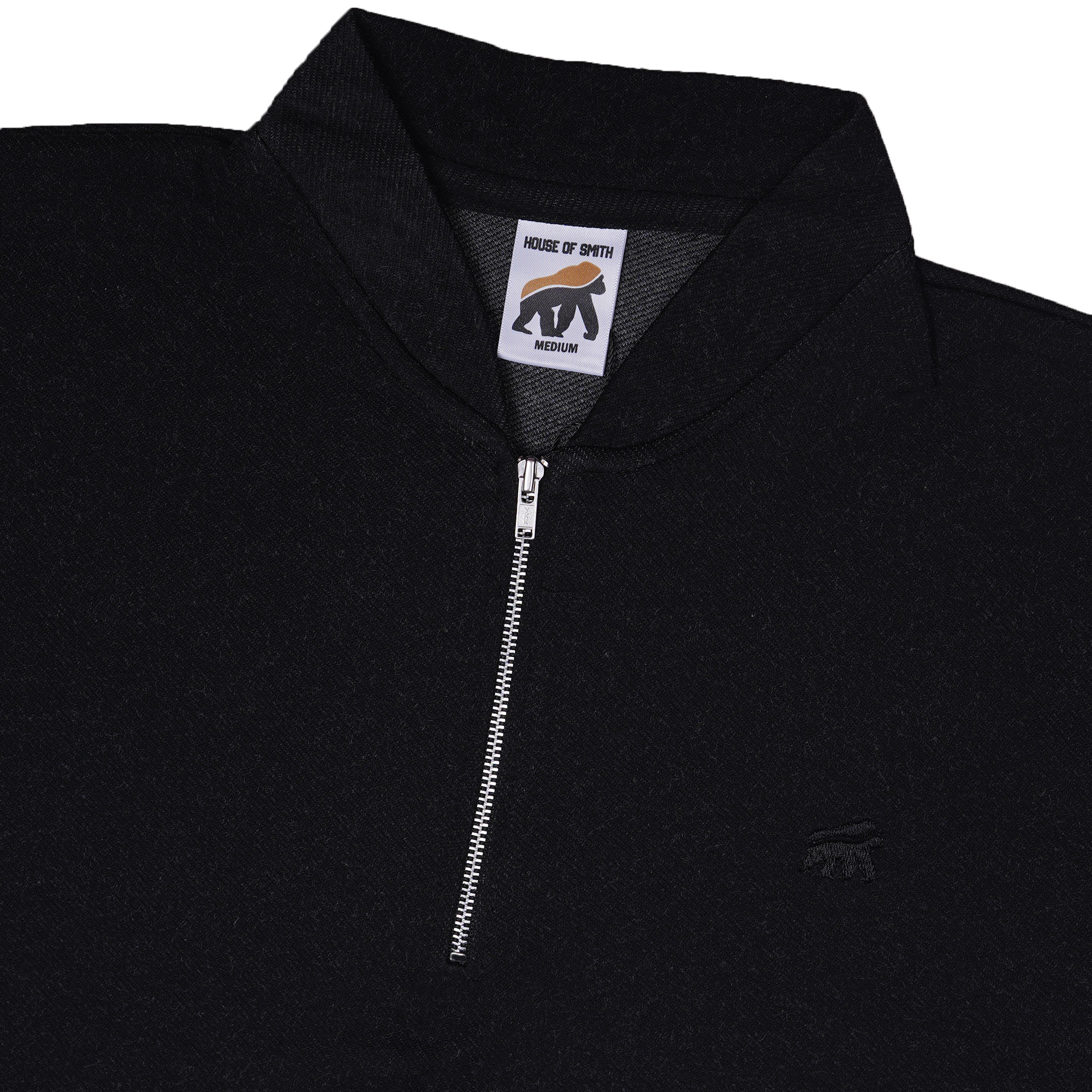 House of Smith Polo Shirt - Bliss Black #2 - Kaos Polo Pria - Image 3