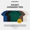 House of Smith Kaos Oversize Pria Cotton Anti Wrinkle - Smith Pocket Oversize - Oversize T Shirt