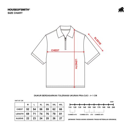 House of Smith Polo Shirt - Ness Jade Green #2 - Kaos Polo Pria - Image 5