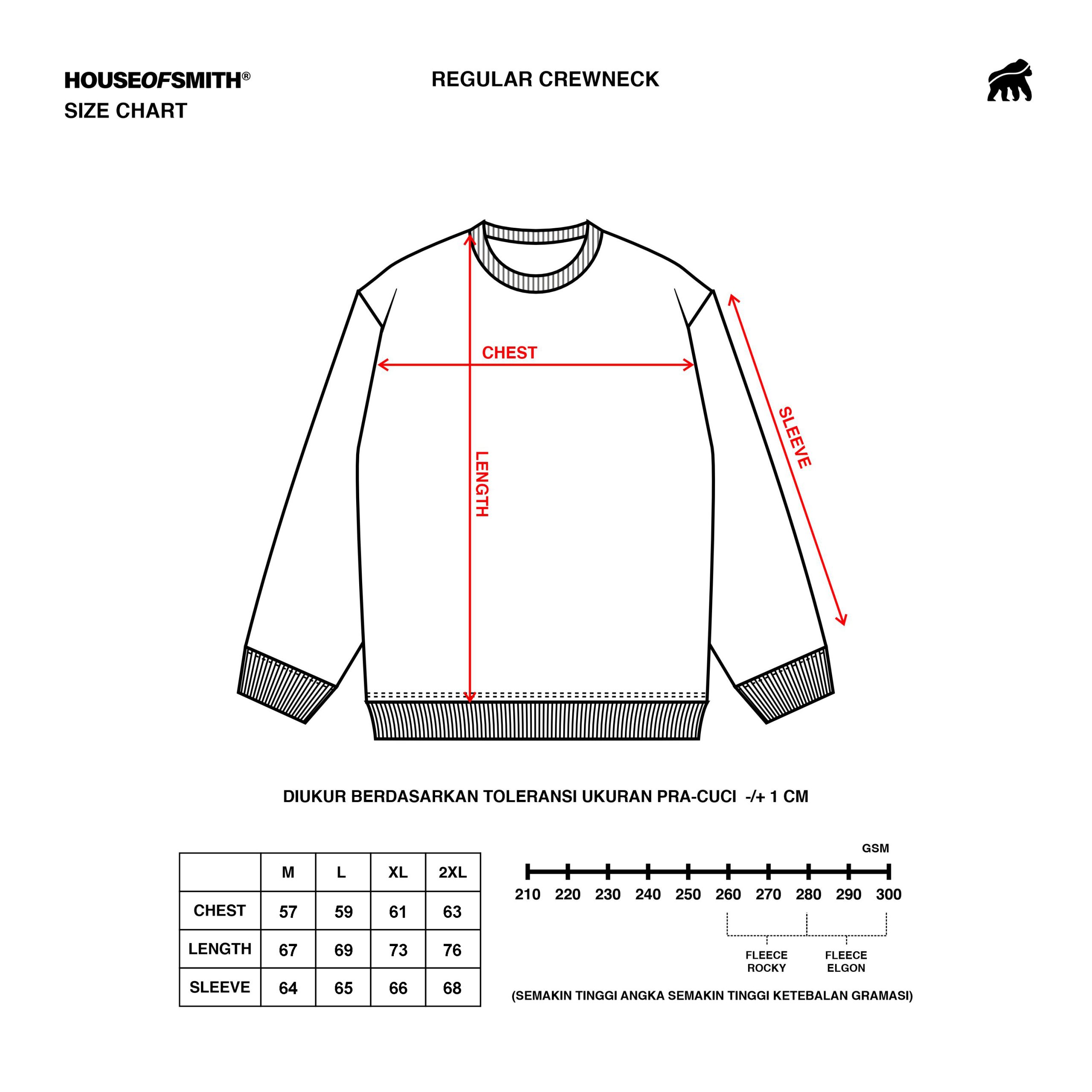 House of Smith Sweater Crewneck Pria - Vord Black Crewneck #3 - Image 4