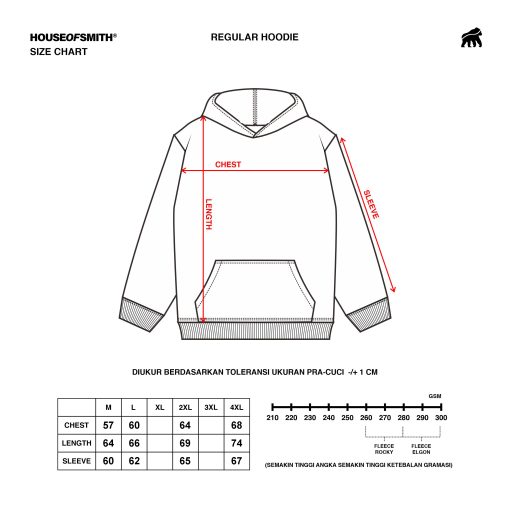 House of Smith Sweater Hoodie Pria - Black On Black Hoodie #4 - Image 4