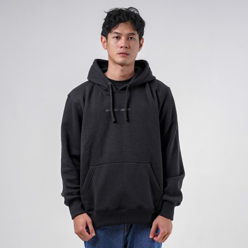 House of Smith Sweater Hoodie Pria - Black On Black Hoodie #4 - Image 3