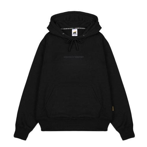 House of Smith Sweater Hoodie Pria - Black On Black Hoodie #4