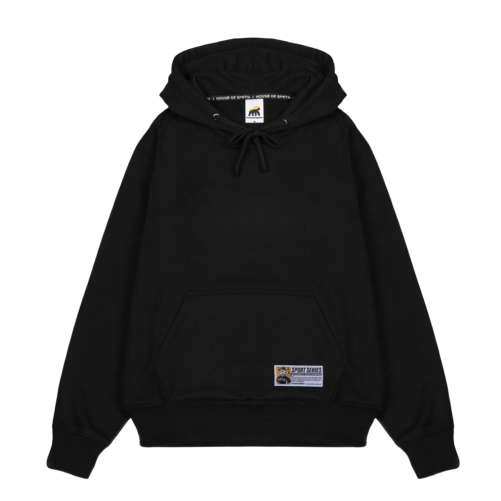 House of Smith Sweater Hoodie Pria - Sport Series Black Hoodie