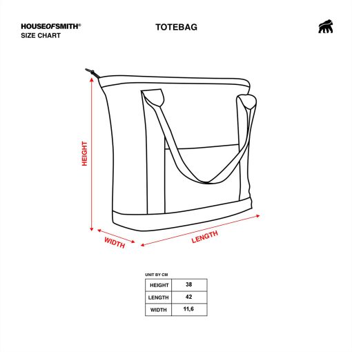 House of Smith Tote Bag - Quatro Sling Bag - Tas Selempang - Image 8