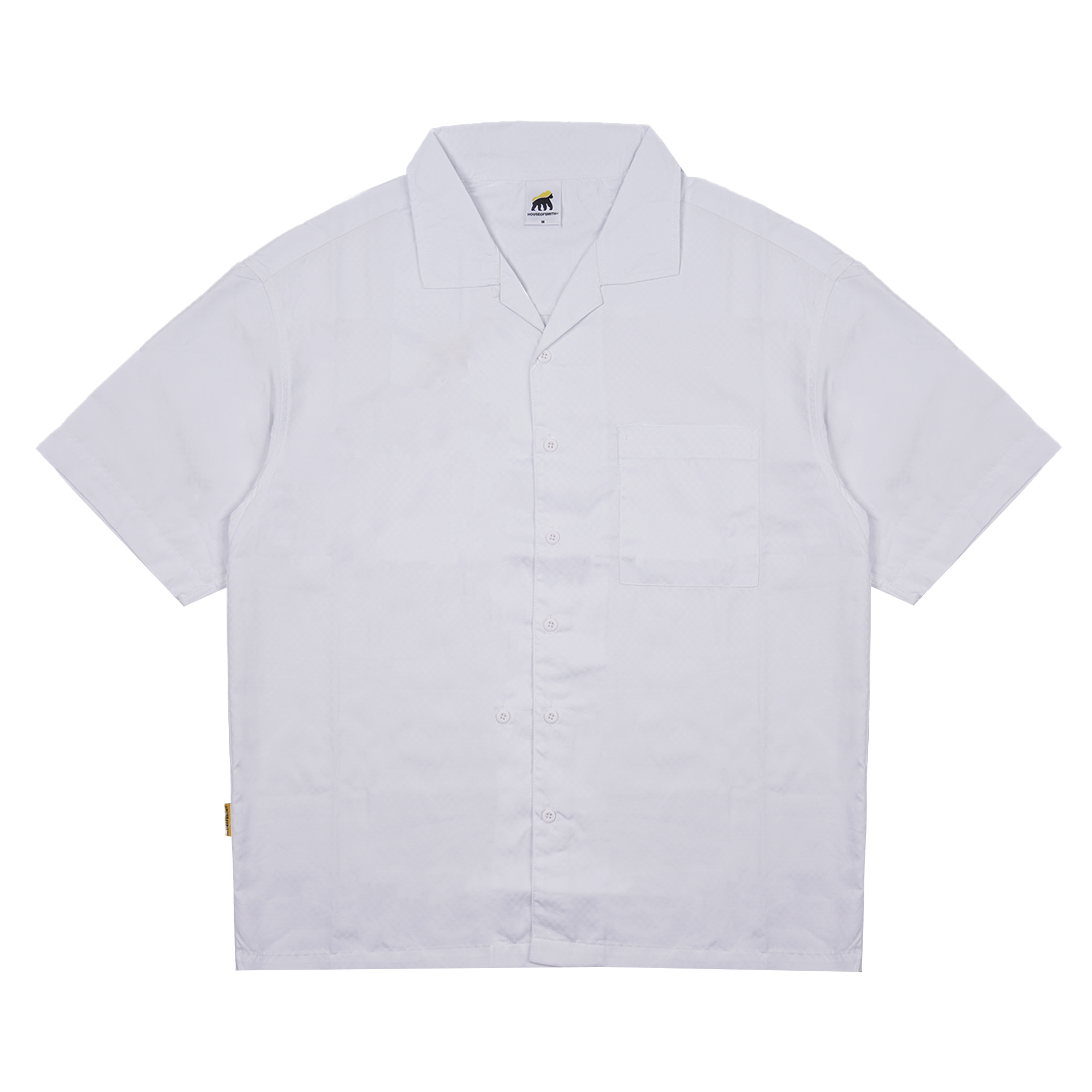 House of Smith Kemeja Oversize Pria - Mont Bowling Oversize - Short Bow Shirts Oversize