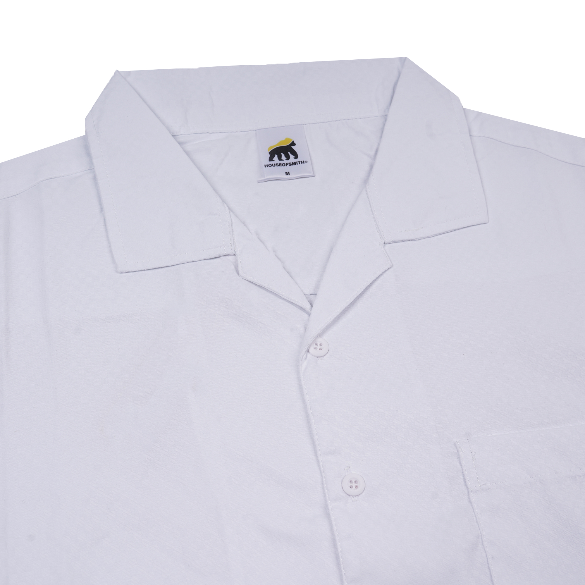 House of Smith Kemeja Oversize Pria - Mont Bowling Oversize - Short Bow Shirts Oversize - Image 3