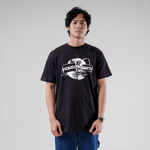 House of Smith Kaos Pria Lengan Pendek - Pieces Tshirt Black #2 - T Shirt - Image 4
