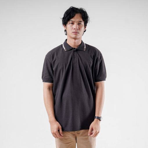 House of Smith Polo Shirt - Lavish Polo Shirt Black - Kaos Polo Pria - Image 5