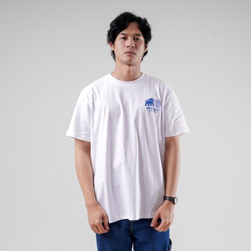 House of Smith Kaos Pria Lengan Pendek - Hos Project White #5 - T Shirt - Image 7