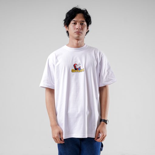House of Smith Kaos Pria Lengan Pendek - Good News Tshirt White - T Shirt - Image 3