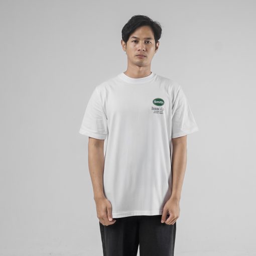House of Smith Kaos Pria Lengan Pendek - Banana Life Regular White #4 - T Shirt - Image 6